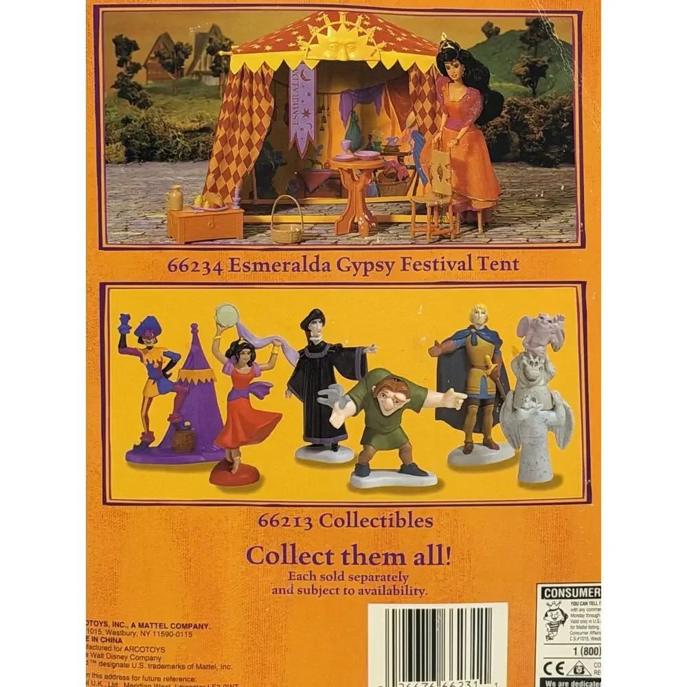 Mattel Disney Hunchback of Notre Dame Festival Of Fools #66231 NEW FREE SHIPPING